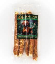 Real Dog Snacks Rawhide Roll With