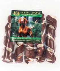 Real Dog Snacks Rawhide Roll With