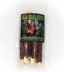 Real Dog Snacks Rawhide Roll With