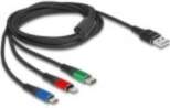 DELOCK 84903 USB-A/ Micro-USB/ USB-C/ Lightning