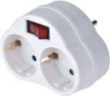EMOS Adaptor SCHUKO Plug 2x +