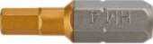 Graphite Graphite HEX6x25mm screwdriver bits 2pcs
