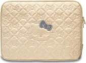 HELLO KITTY Zip PU Quilted Bows
