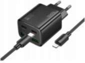 Hoco N56 2xUSB A/ C QC3