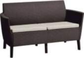 Keter Salemo 2 Seater Sofa brown