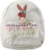 LEAN Children®s Backpack Embossed Rabbit Ruffle