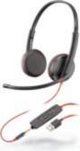 Poly Blackwire C3225 Black/ Red austiņas