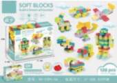 Ramiz Soft Blocks Set 126 pcs