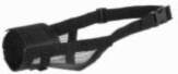TRIXIE Muzzle S Black Aksesuārs