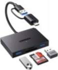 Ugreen Card reader USB-A/ C Black