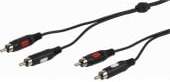 Vivanco Cable 2xRCA - 2xRCA 5m
