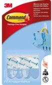 3M COMMAND 17092 CLEAR HOOKS/ S