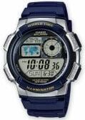 CASIO AE-1000W-2AVDF Blue/ Silver Pulkstenis
