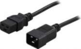 Deltaco Power extension cable IEC C19