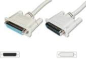 DIGITUS LPT Cable 2m DSUB25/ DSUB25
