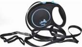 Flexi Flexi automatic leash Black Design