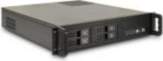 Inter-Tech 2U-2504 Black datoru korpuss