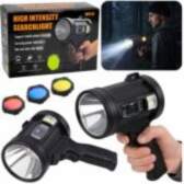LEAN LED Solar Searchlight Flashlight 6