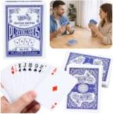 LEAN Toys Classic Playing Cards Plastic