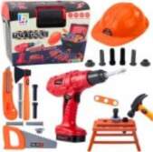 LEAN Toys DIY Toolbox Battery-powered drill