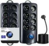 Qoltec Surge protector 8 sockets 2