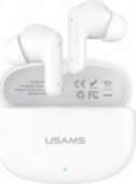 Usams E05 white austiņas