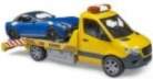 Bruder MB Sprinter car transporter with
