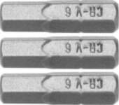 Dedra Dedra Hex H6x25mm screwdriver bits