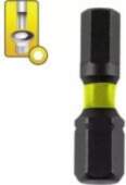 Dedra Dedra Hex screwdriver bits H5x25mm