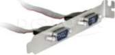 DELOCK SOCKET COM 9PIN (DB9M) X2on