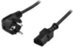 Deltaco Power cable angled CEE 7/