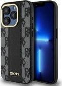 Dkny PU Leather Checkered Pattern Magsafe