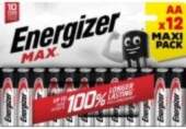 Energizer Max AA 12-pack Baterijas