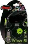 Flexi Flexi automatic leash Black Design
