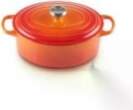 LE CREUSET Cast iron pot oval