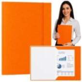 LEAN Cardboard Folder with Elastic Band