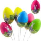 LEAN Easter Eggs on a Wire