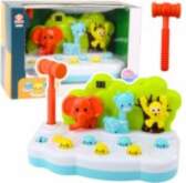 LEAN Toys Whack-A-Mole Animals Skill Game