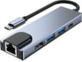 Tech-Protect V3 USB-C Grey Dokstacija