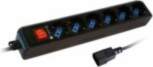 Techly UPS power strip with 6