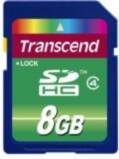 Transcend SFTRNSD8G07/ 8GB Micro SDHC Class