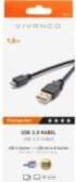 Vivanco Vivanco USB kabelis - microUSB
