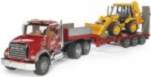 Bruder MACK Granite low loader and