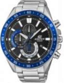 CASIO Edifice EFV-620D-1A2VUEF Silver/ Blue Pulkstenis