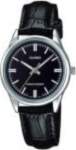 CASIO LTP-V005L-1AUDF Silver/ Black Pulkstenis