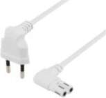 Deltaco Power cable angled CEE 7/