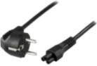 Deltaco Power cable angled CEE 7/