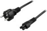 Deltaco Power cable angled CEE 7/