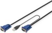 DIGITUS KVM Cable USB for KVM