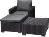 Keter Garden table + armchairs +